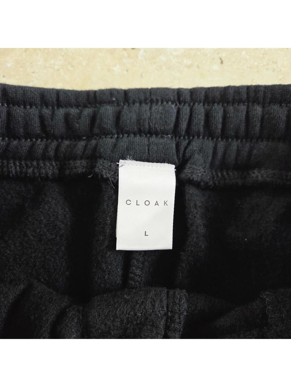 CLOAK Black Drawstring Jogger Sweatpants - Picture 6 of 6